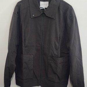Men's Dept.Anonym Oversized Patch Pocket Full Zip Utility Jacket M. A059